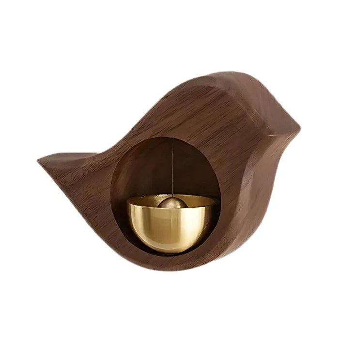 Indoor Door Chime Wooden Soft Tone Magnetic & Adhesive