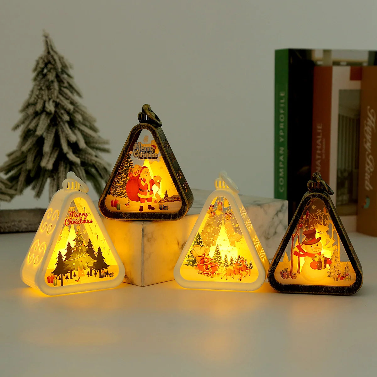 Indoor Lantern House-Shaped Soft LED