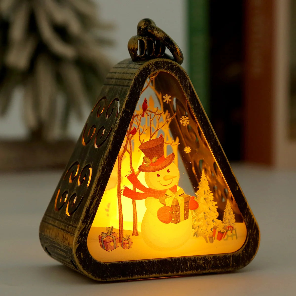 Indoor Lantern House-Shaped Soft LED