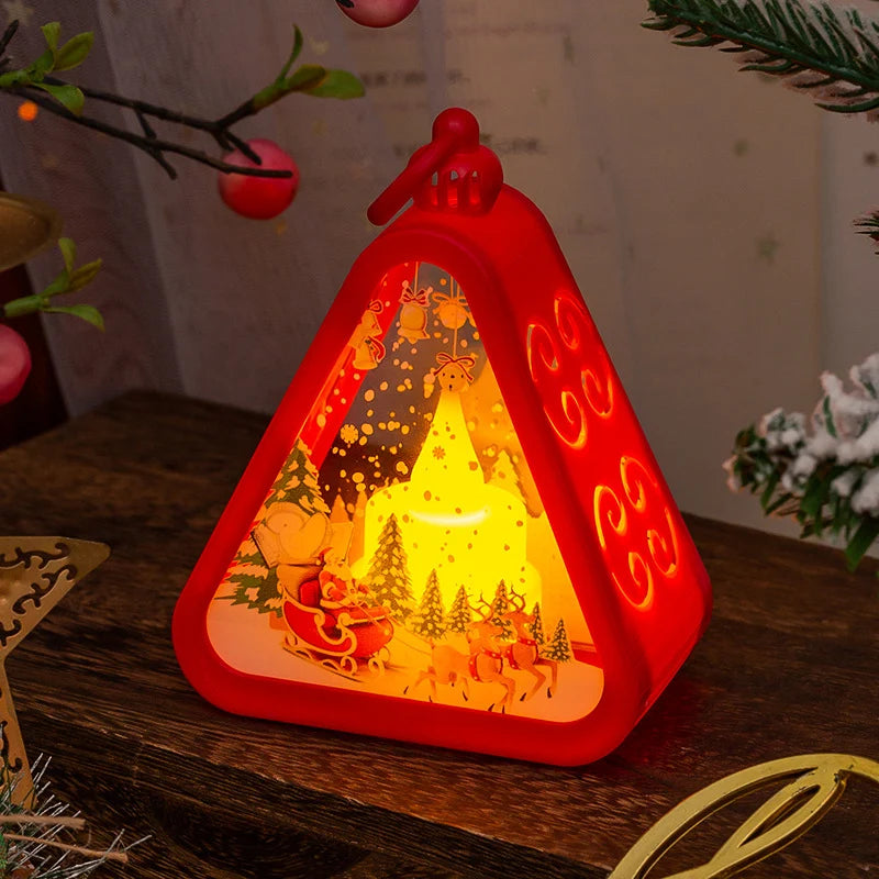 Indoor Lantern House-Shaped Soft LED