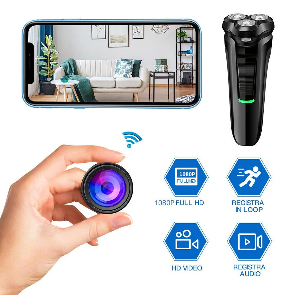 Indoor Security Camera 1080p Night Vision Motion Alerts
