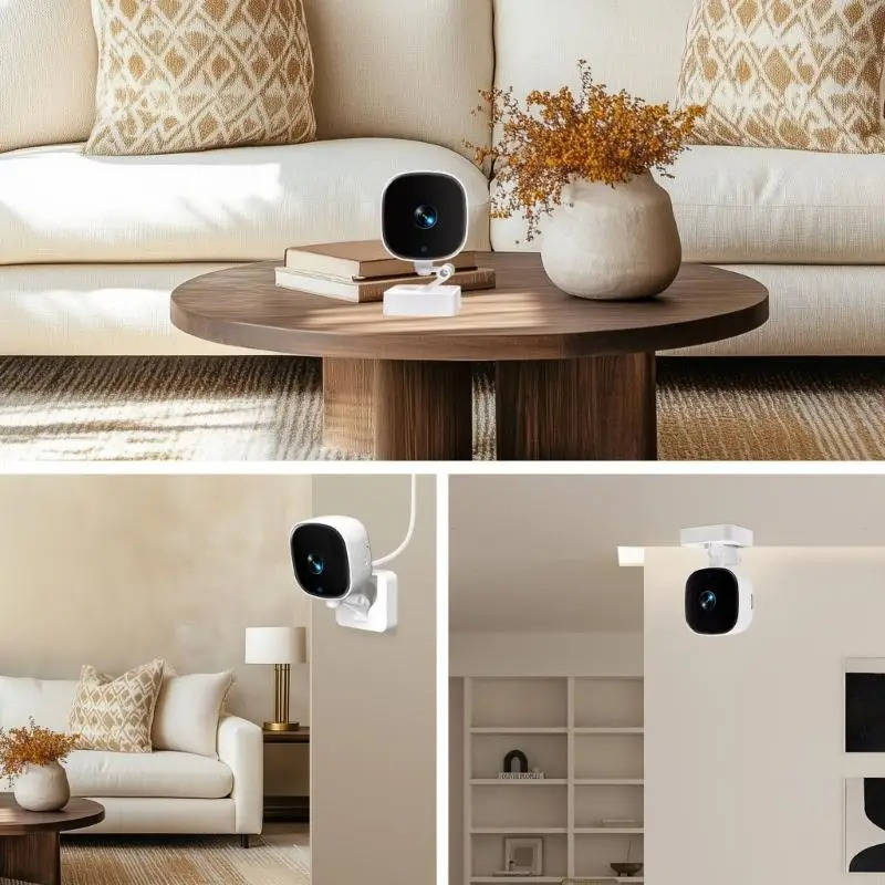 Indoor Security Camera WiFi Night Vision & Two-Way Audio