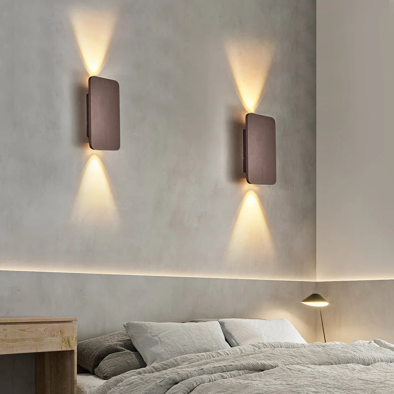 Indoor Wall Light Metal Built-In Warm LED