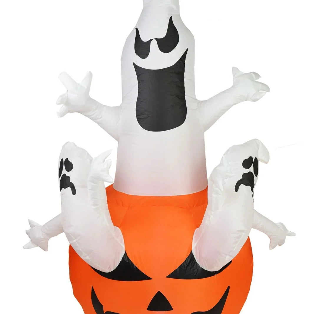 Inflatable Halloween Decoration LED Lights Integrated Pump