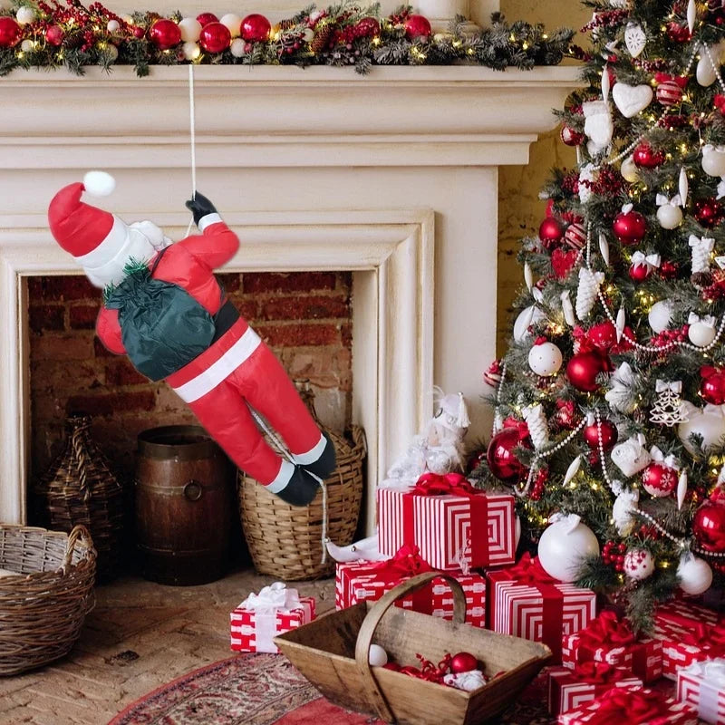 Inflatable Santa Decoration Weatherproof LED Lights