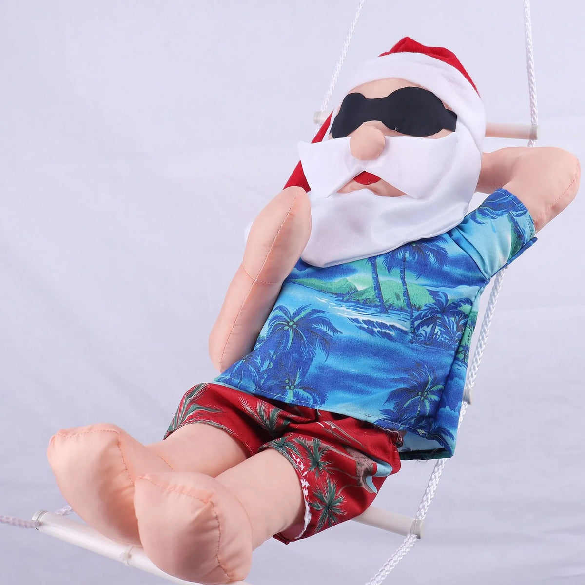 Inflatable Santa Hawaiian Shirt Quick Inflate Weather Resistant