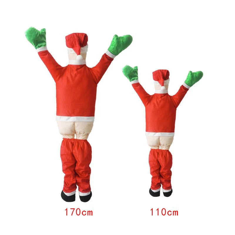 Inflatable Santa Outdoor Weather-Resistant Movable Arms