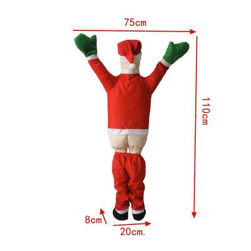 Inflatable Santa Outdoor Weather-Resistant Movable Arms