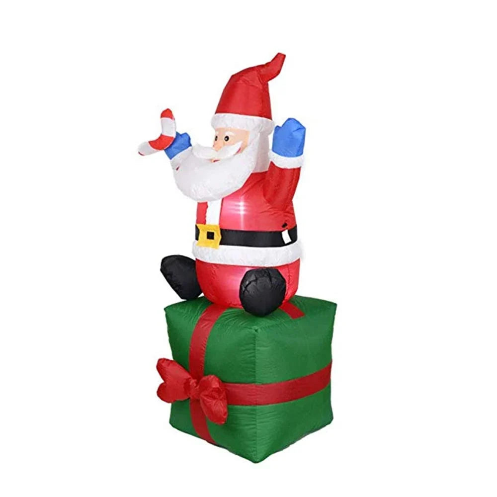Inflatable Santa Weather-Resistant Built-In Blower & LED
