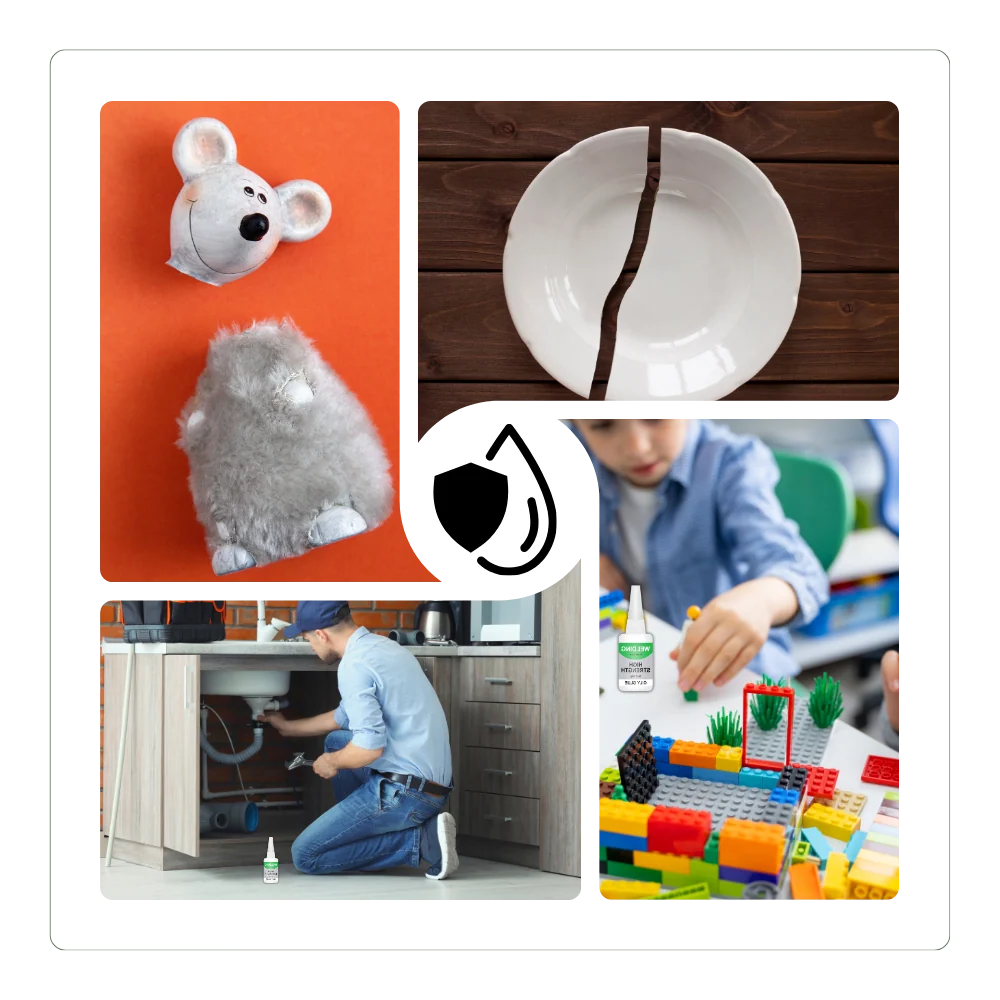 Instant Adhesive Fast-Setting Waterproof Flexible