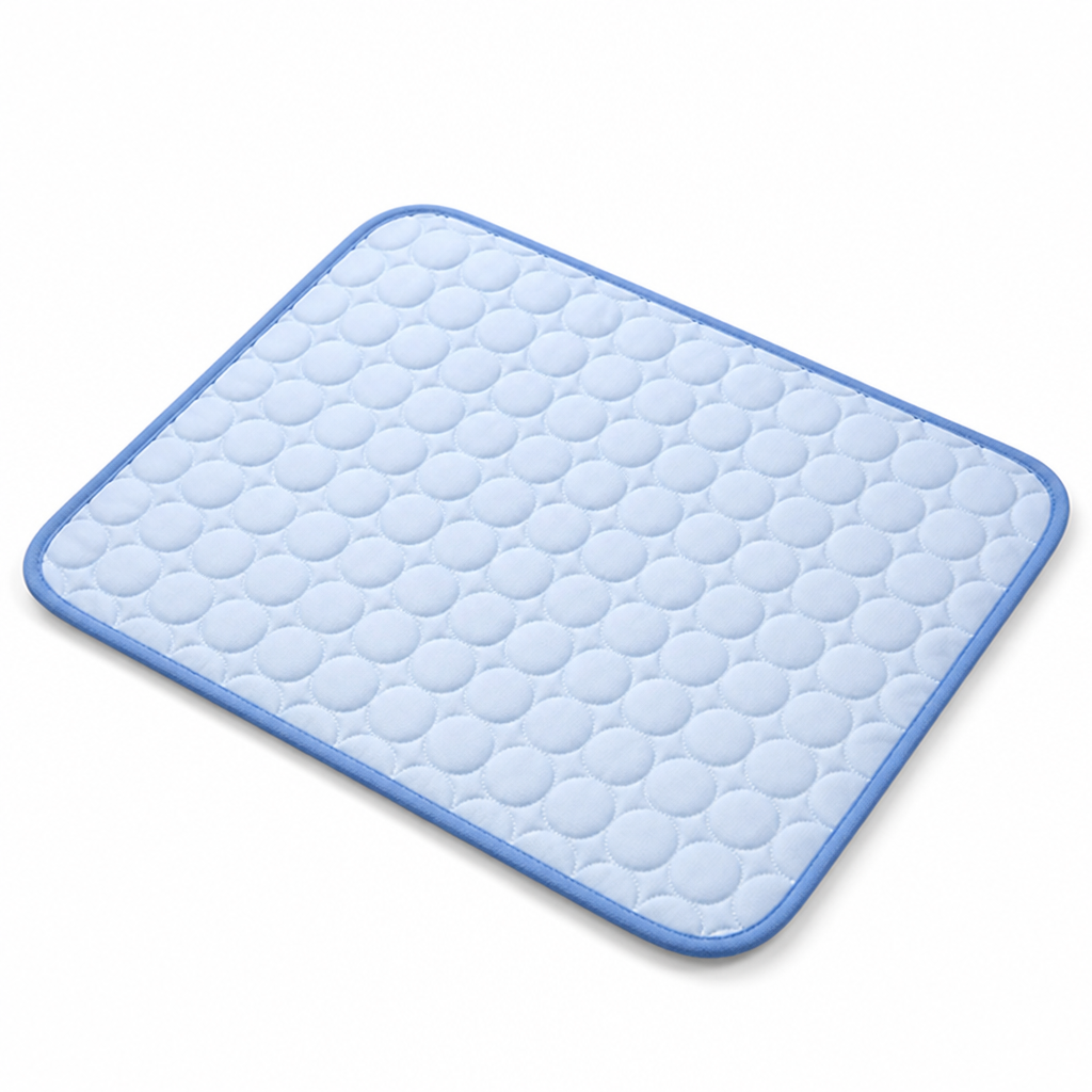 Instant Cooling Ice Silk & Pearl Cotton Pet Cooling Mat