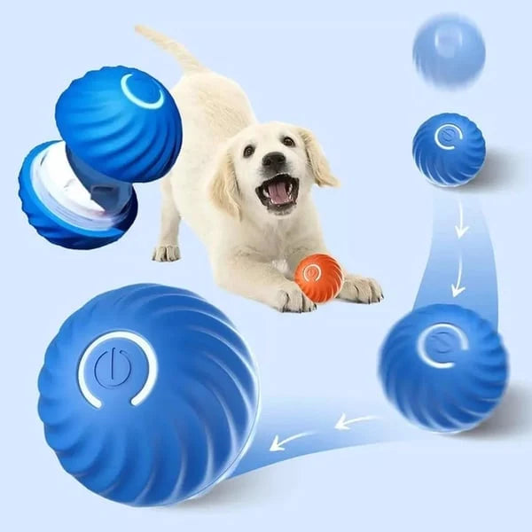 Interactive Dog Toy Rechargeable Unpredictable Motion & Obstacle Sensing