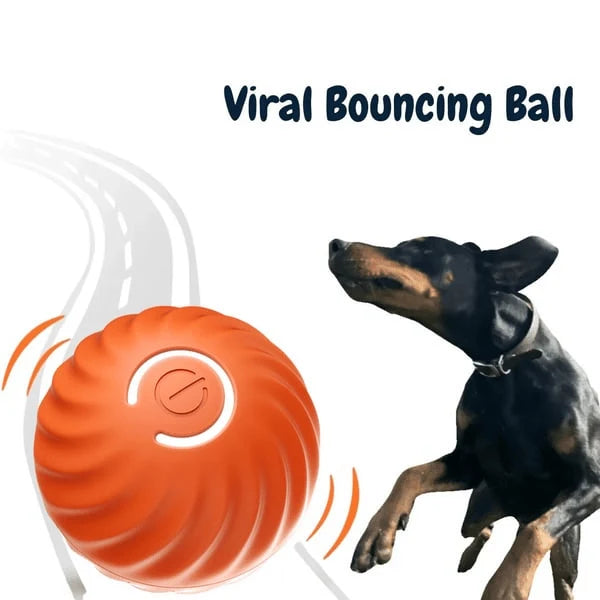 Interactive Dog Toy Rechargeable Unpredictable Motion & Obstacle Sensing
