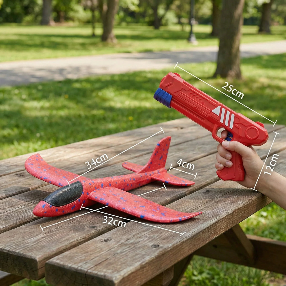 Interactive Flying Toy Launcher Glides Back No Batteries