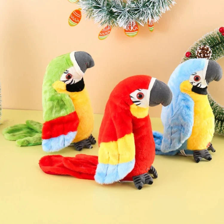 Interactive Plush Parrot Counting & Music