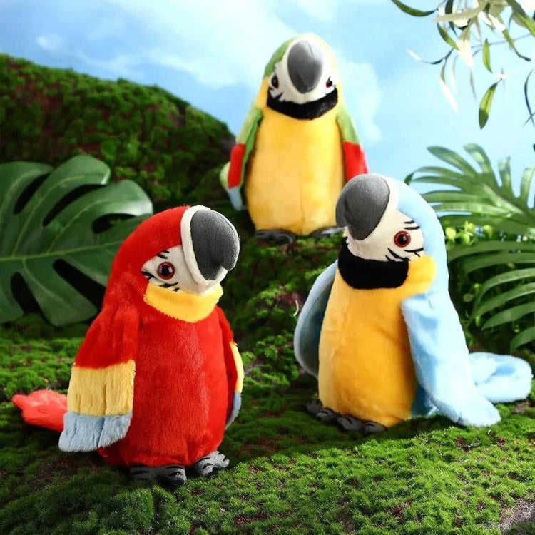Interactive Plush Parrot Counting & Music