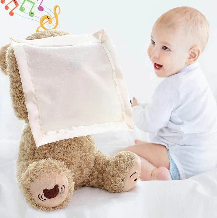 Interactive Plush Peek-A-Boo Motion & Soothing Melodies