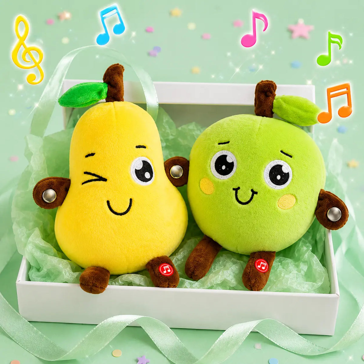 Interactive Plush Toy Battery Powered Parent & Child