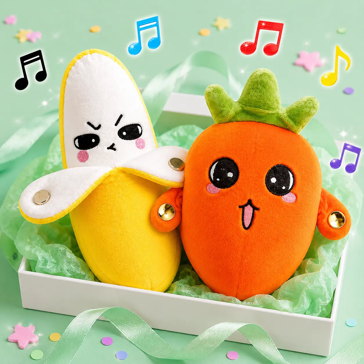 Interactive Plush Toy Battery Powered Parent & Child
