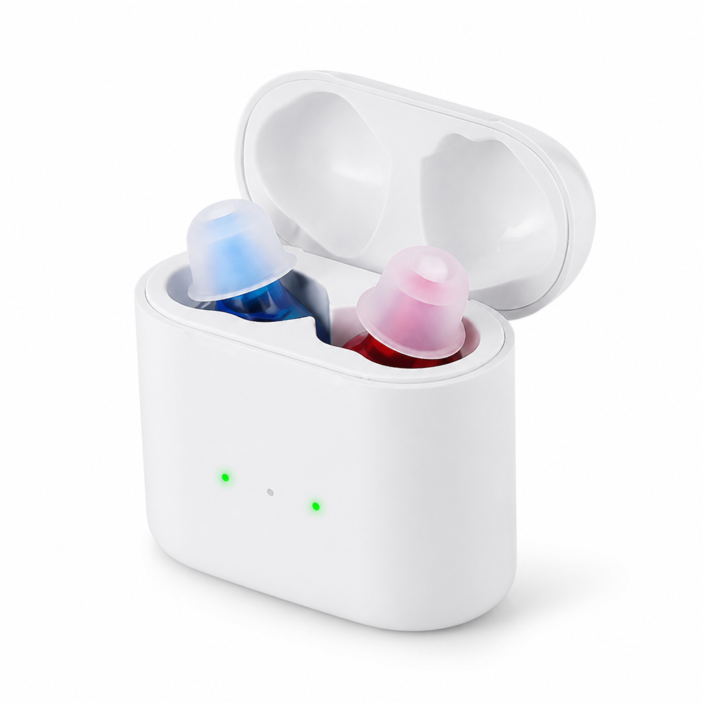 Invisible Rechargeable Hearing Aids (Up to 3 Days)