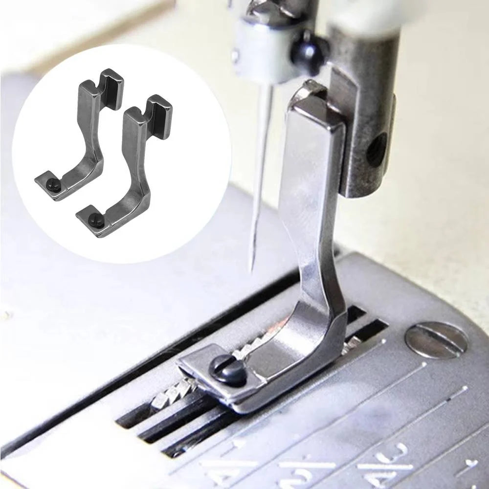 Invisible Zipper Presser Foot Adjustable Width & Grooved Guide