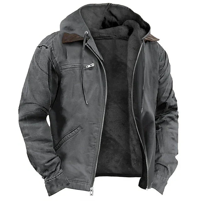 Jacket Tailored Fit Insulated Lining Wind-Resistant
