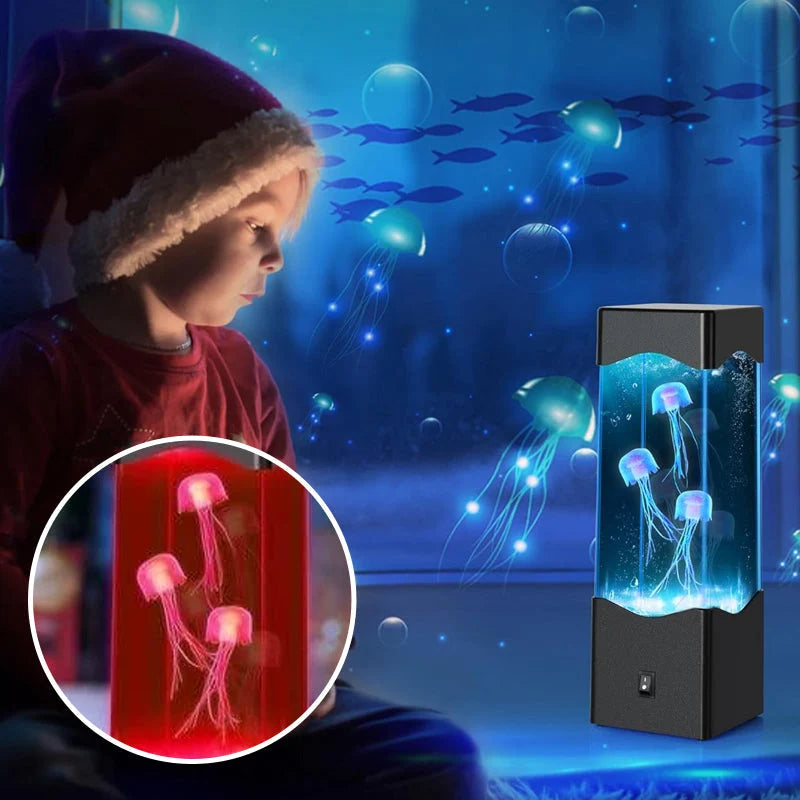 Jellyfish Lamp RGB Color-Changing USB Powered
