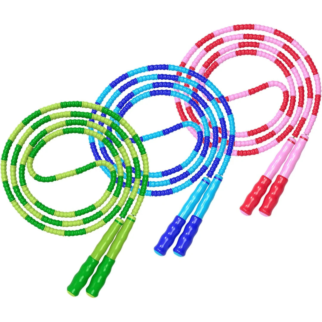 Jump Rope Adjustable Beaded Tangle-Free Lightweight