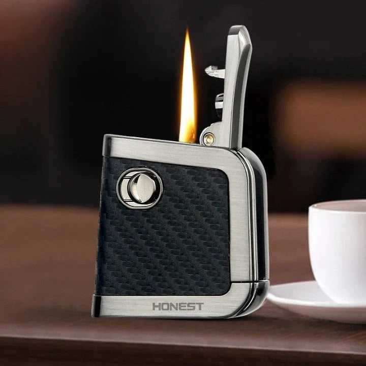 Kerosene Lighter Windproof Metal One-Click Pop-Up