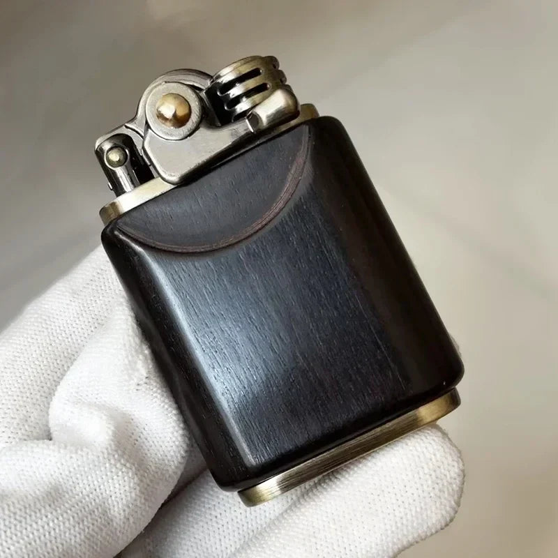 Kerosene Lighter Wood Finish Retro Design