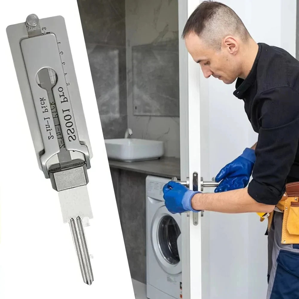 Key Decoder & Lock Pick Tool Precision Decoding Ergonomic