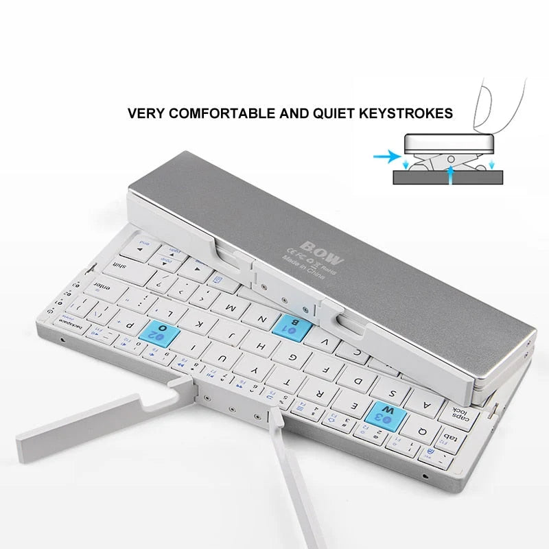 Keyboard Bluetooth Slim & Lightweight Portable