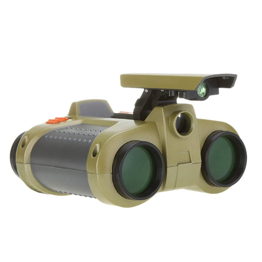 Kids Binoculars Lightweight Day & Night Viewing Impact-Resistant Plastic
