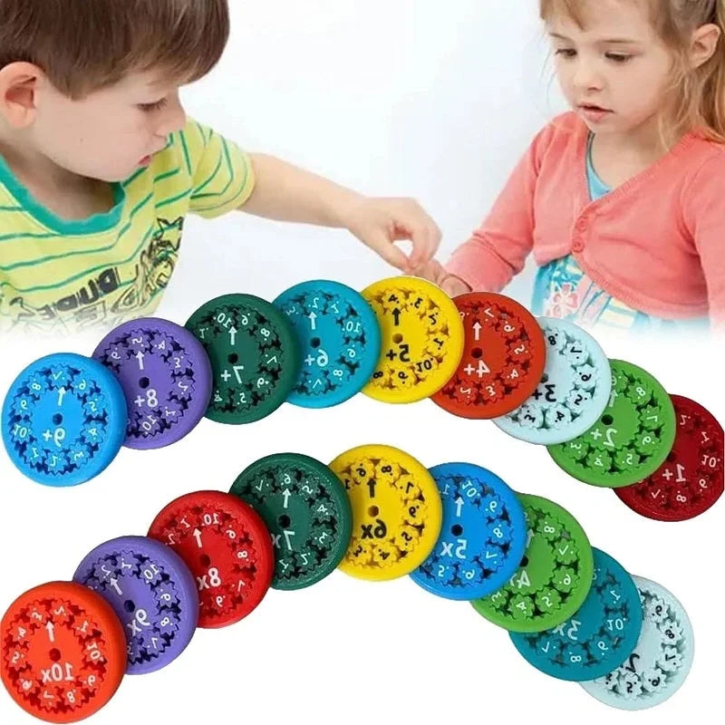 Kids Math Spinner Four-Operation Handheld