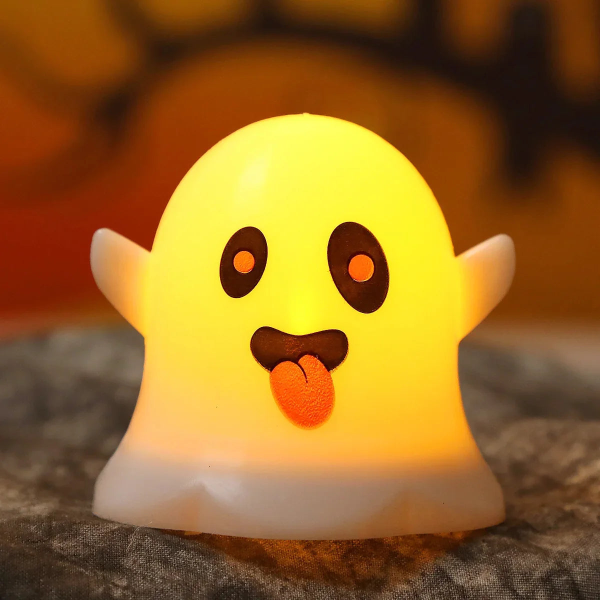 Kids Night Light Ghost-Shaped Child-Safe LED