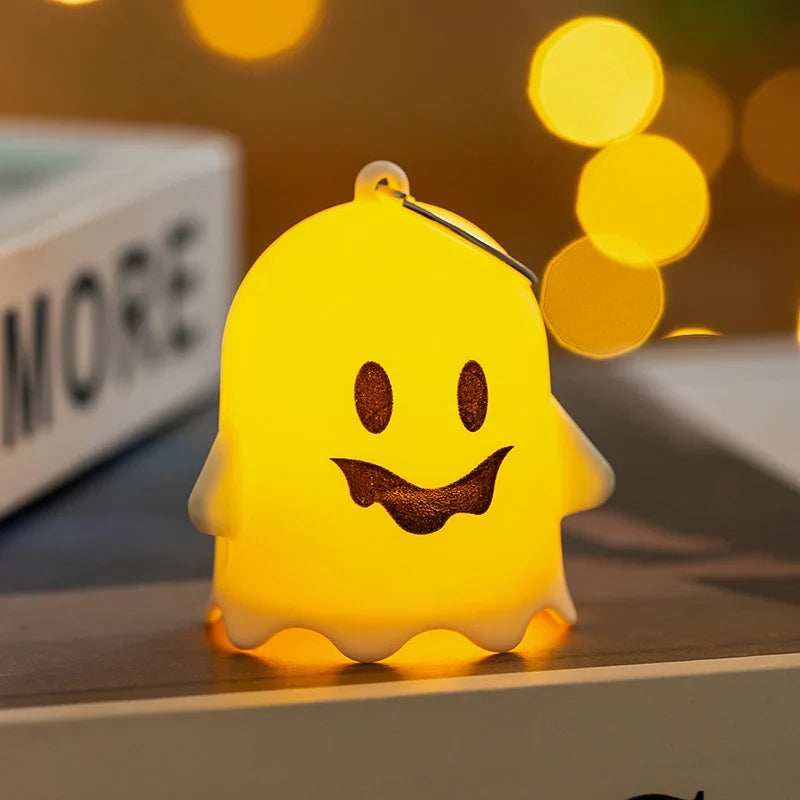 Kids Night Light Smiling Ghost LED & Adjustable Brightness