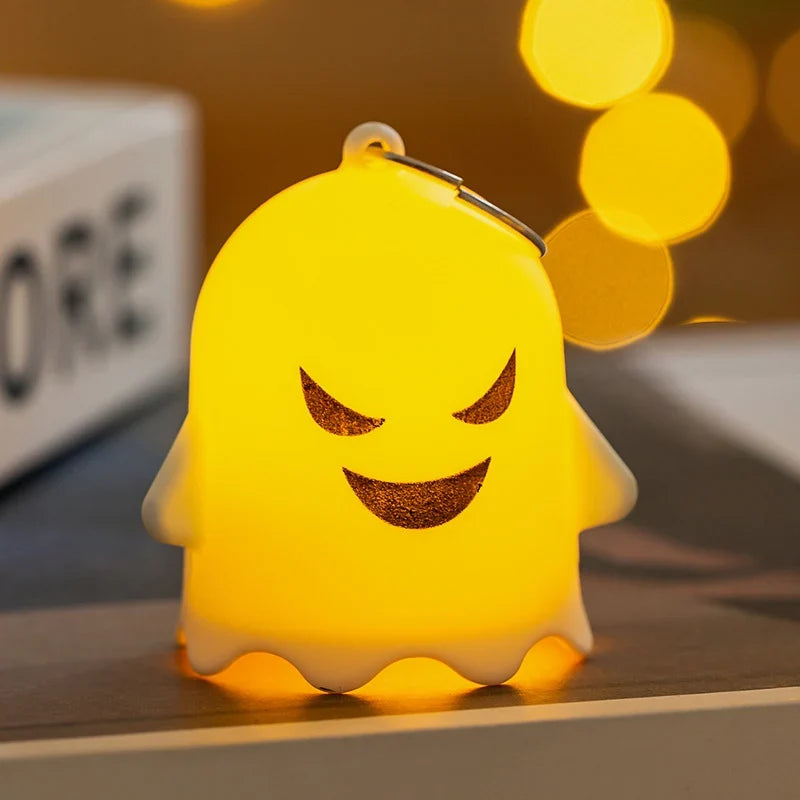 Kids Night Light Smiling Ghost LED & Adjustable Brightness
