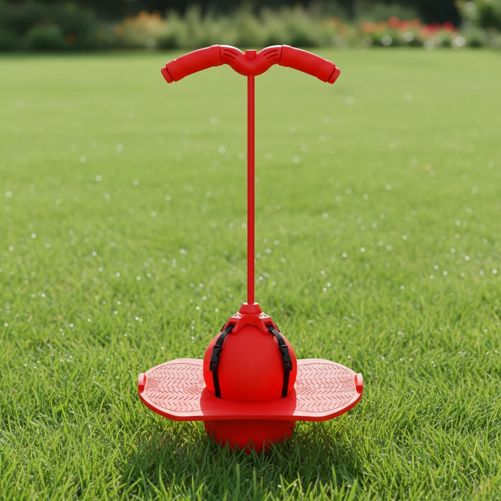 Kids Pogo Jumper Foam-Cushioned Base & Non-Slip Plates