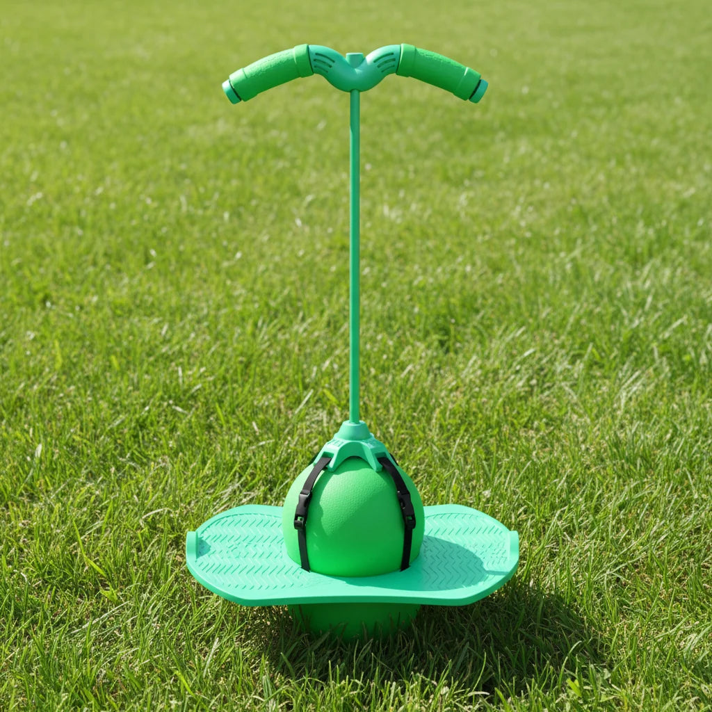Kids Pogo Jumper Foam-Cushioned Base & Non-Slip Plates