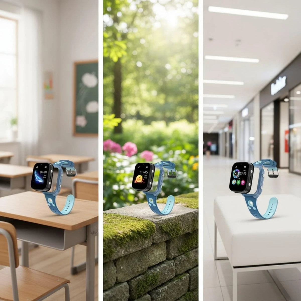 Kids' Smartwatch 4G Color Touchscreen Built-In Camera