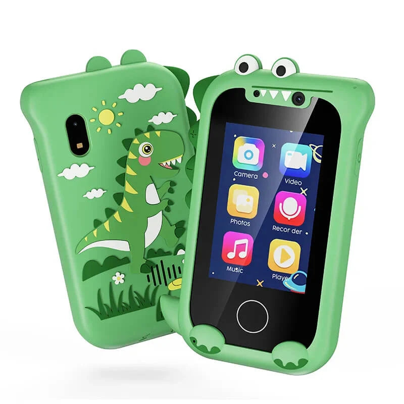 Kids’ Toy Smartphone Dual Camera Touchscreen Learning Games