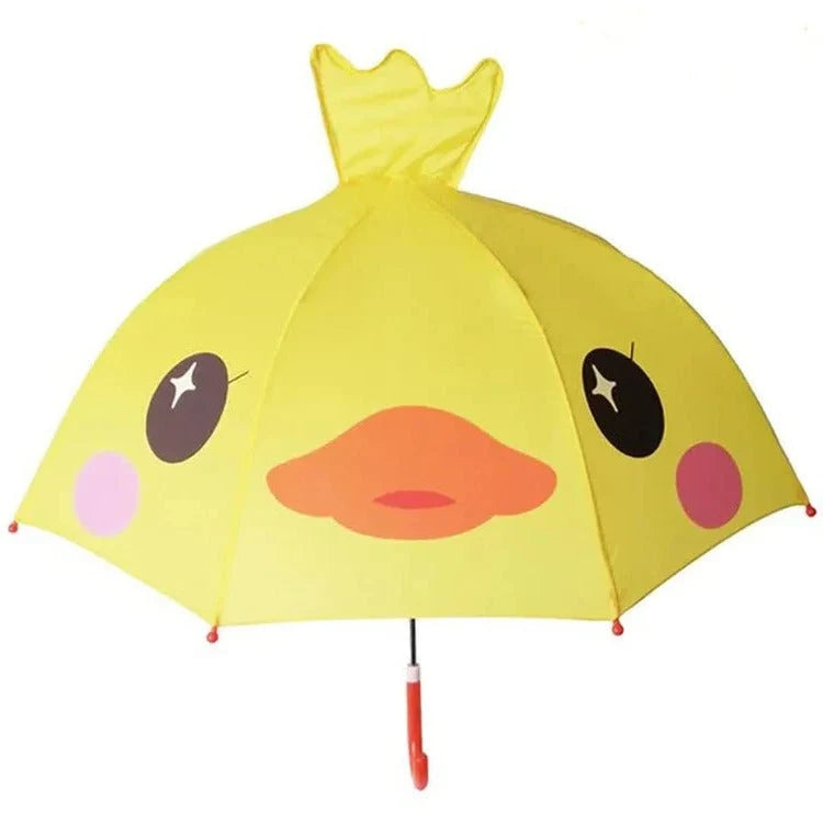 Kids Umbrella Colorful Designs Lightweight Manual Open and Close