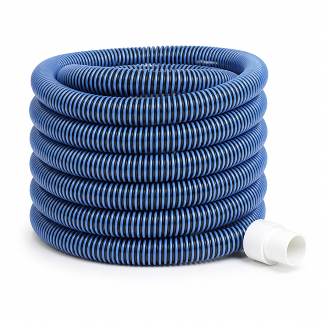 Kink-Free Swivel Cuff Double-Layer Pool Vacuum Hose (Universal Fit)