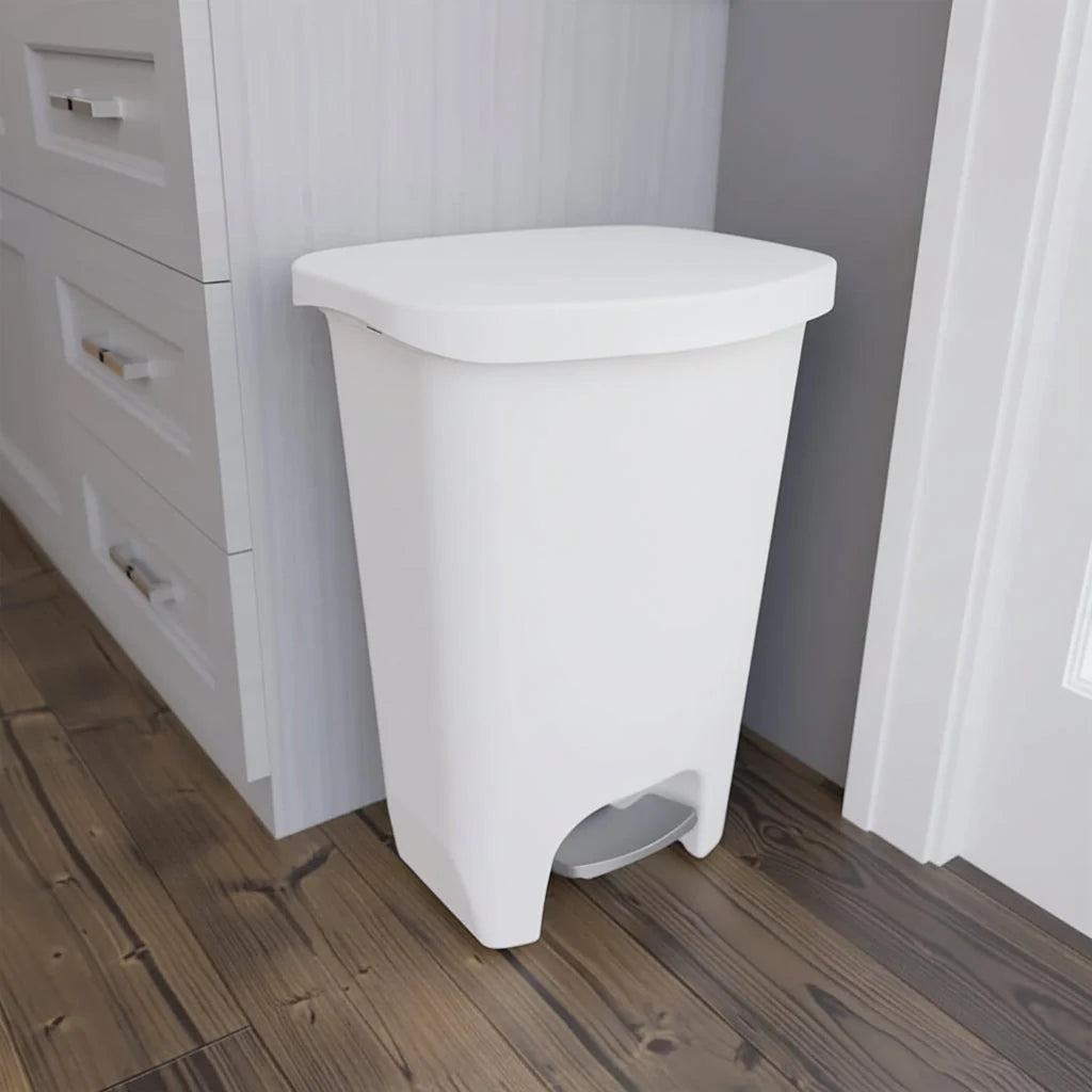 Kitchen Bin Step Pedal 13 Gallon Soft-Close Lid