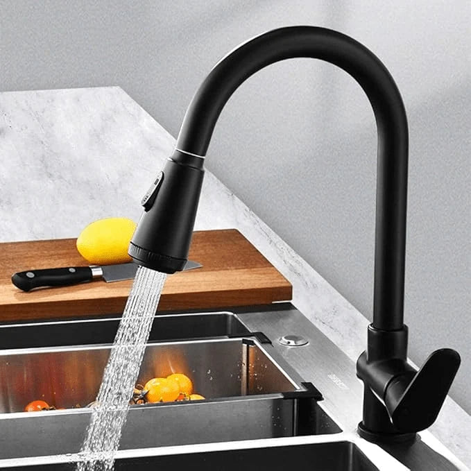 Kitchen Faucet Stainless Steel Pull-Out Spray Head Direct-Touch Control