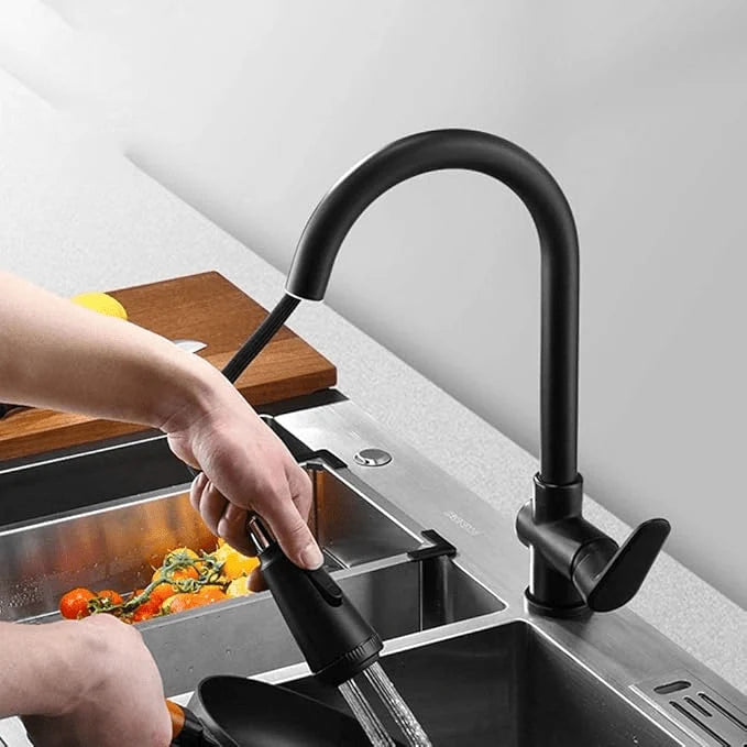 Kitchen Faucet Stainless Steel Pull-Out Spray Head Direct-Touch Control