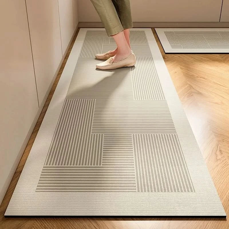 Kitchen Floor Mat Cushioned Non-Slip Mold-Resistant