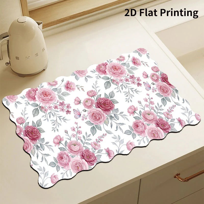 Kitchen Mat Cushioned Anti-Fatigue Checkered