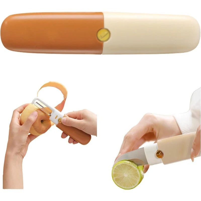 Kitchen Scissors Foldable Stainless Steel Blades Non-Slip Grip