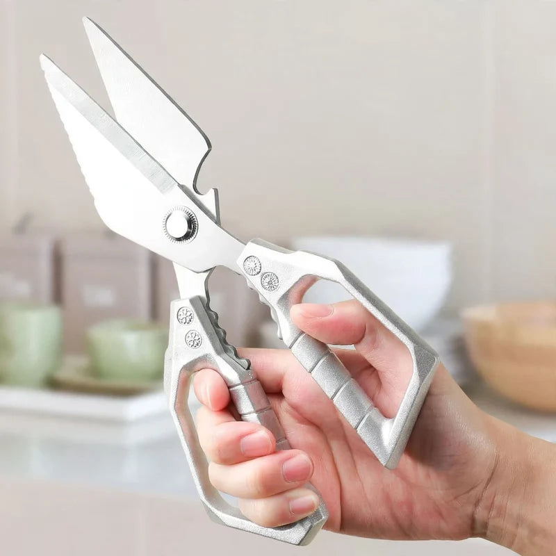 Kitchen Scissors Stainless Steel Heavy-Duty Bone-Cutting Ergonomic Handles